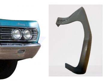 Front Fender Molding Extension Driver Side